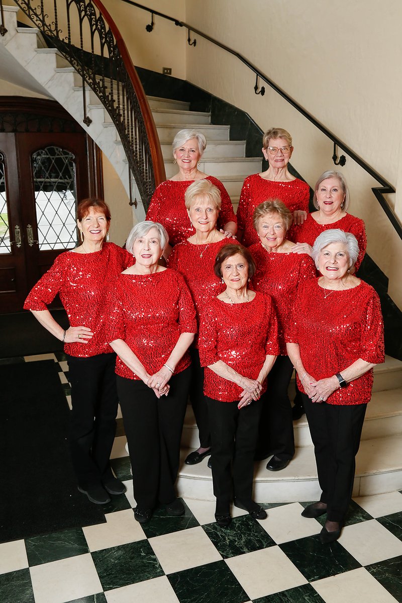 Sweet Harmony singers in red